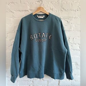 ROTATE Birger Christensen oversize sweatshirt